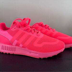 NWOT Adidas Women's Bright Pink Sneakers